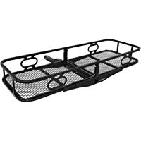 AmazonBasics - Portaequipajes con soporte a enganche de remolque